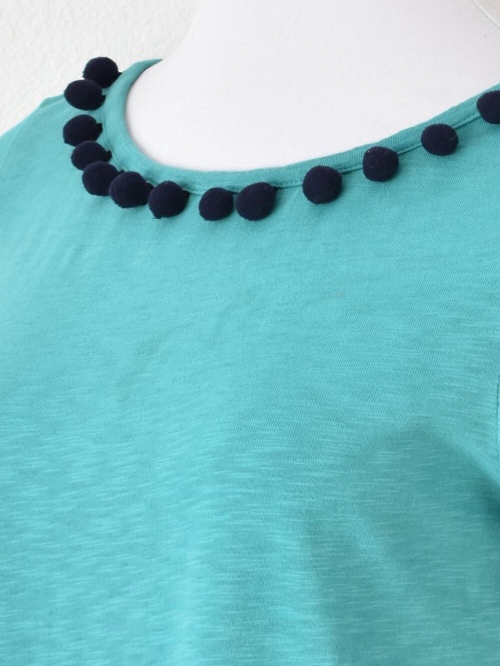 Boden Bridget Jersey Pom-Pom Dress - 6 - Picture 3 of 9